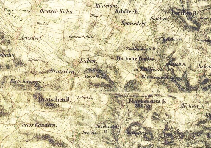 Historická mapa 1836-1852